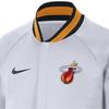 Nike NBA Miami Heat Showtime City Edition Dri-Fit Jacket White Men Streetwear DN8409-100