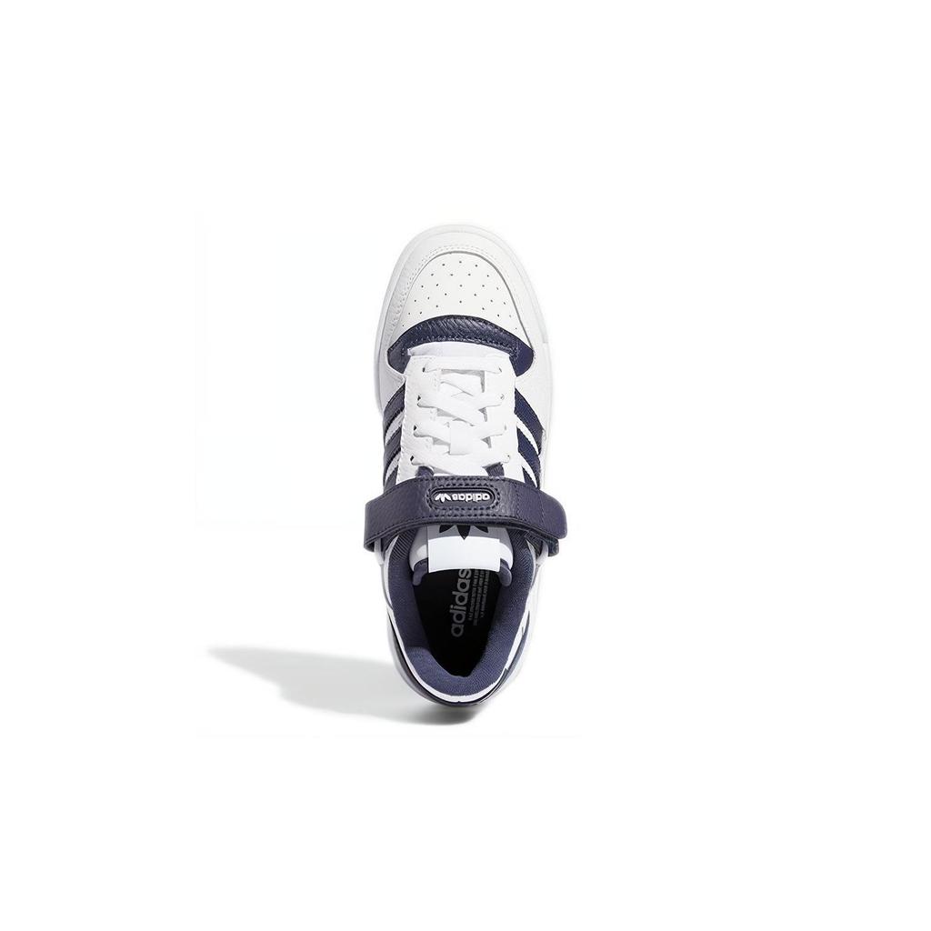 adidas Forum Low City J White Shadow Navy Kinder-Sneakers Cloud-Weiß GZ3894