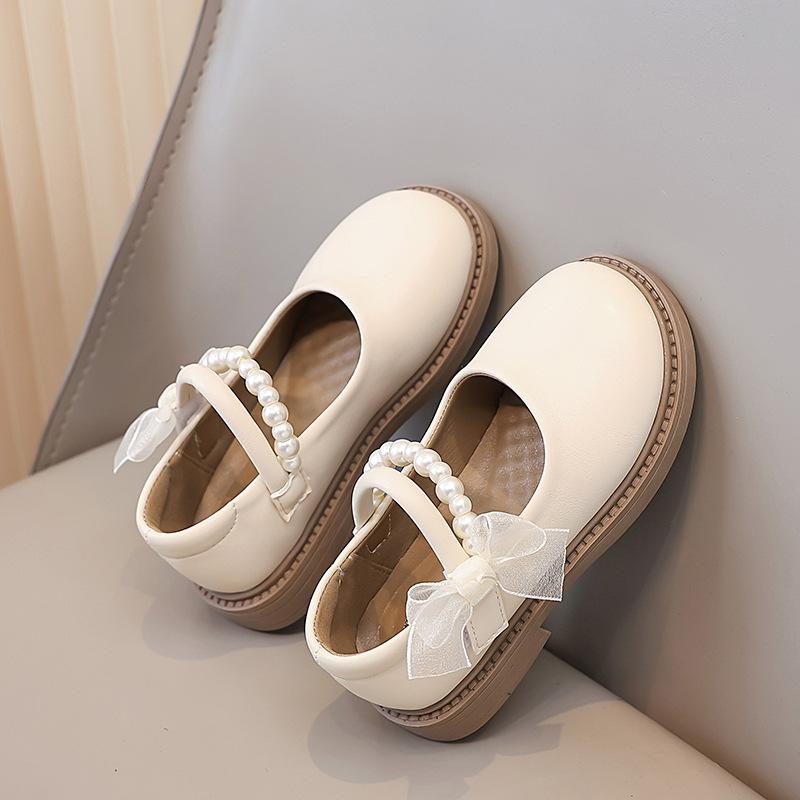 

Туфли принцессы для девочек детские летние маленькие кожаные туфли жемчужные Мэри Джейн весенне-осенние туфли 2025 новые одинарные туфли мода Size 26-30 FCL shot 50 pairs