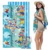 Quickly Dry Microfiber Beach Towel 80x160cm Large Size Bath Towel For Swimming Camping Yoga And Family Bathroom Use