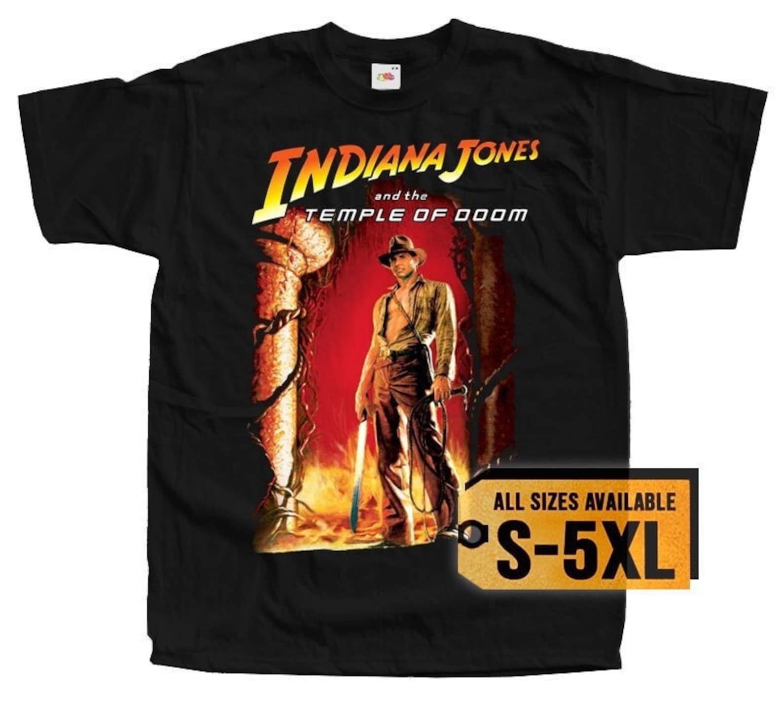 Indiana Jones V4 Poster Men T-Shirt all sizes S-5XL L
