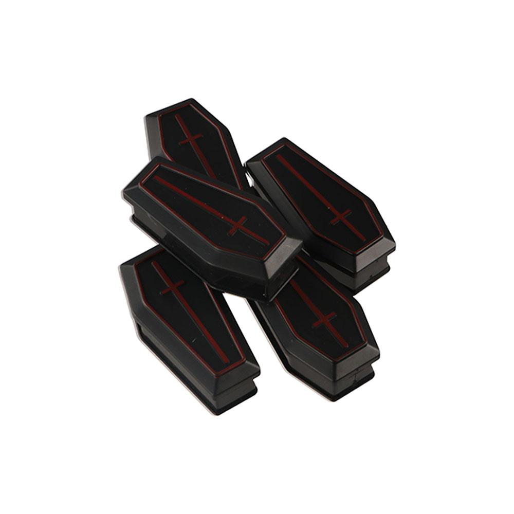 5pcs Funny Halloween Mini Coffin Box Removable Treat Coffin Boxes  Coffin Prank Props