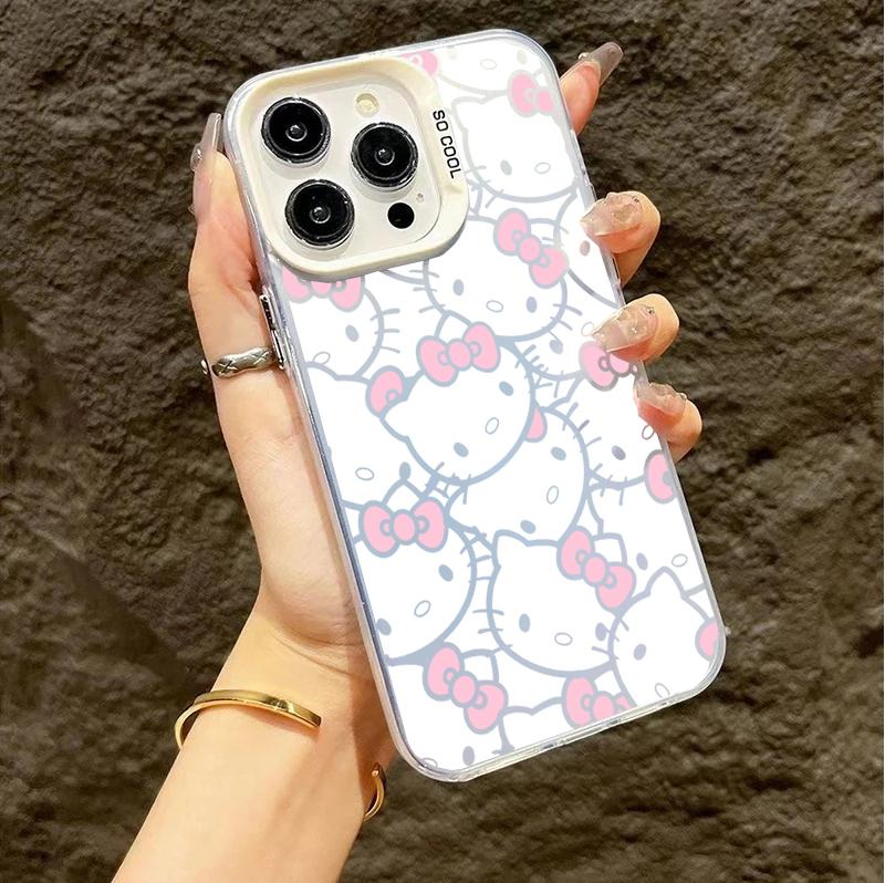 Adorable Hello Kitty Case For Huawei Honor 400 Lite Pro 90 Lite X9B X9D X9A X8A X7B X7D X7A X6B X6C 5G  Sanrio Cute Phone Casing