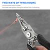 Aluminum Fishing Pliers Split   Pliers for Fishing Hook Remover Professional Saltwater