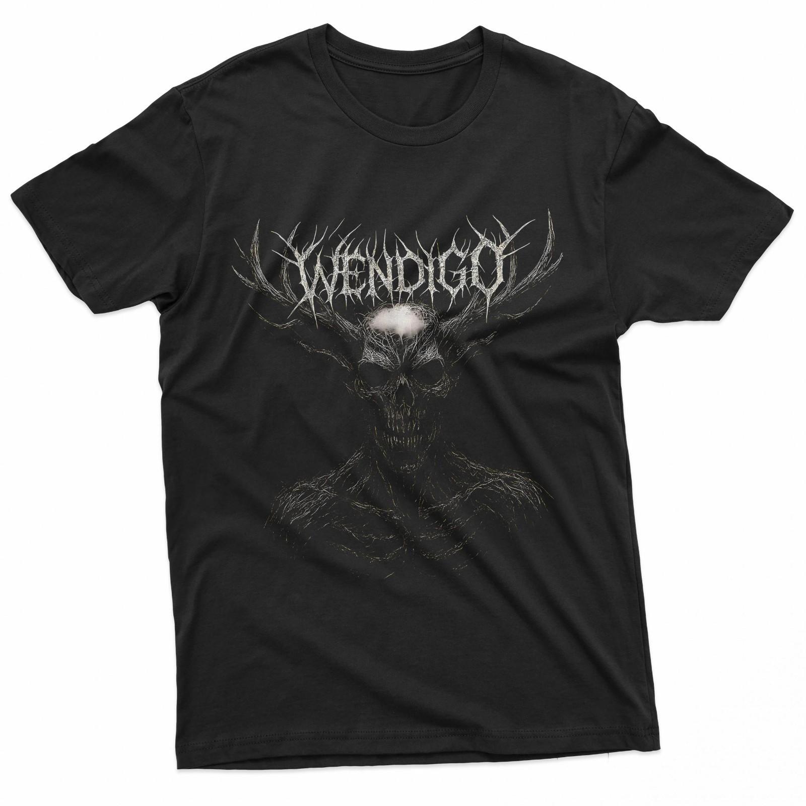 

Wendigo Forest Demon Skull Horror T-Shirt 5XL різнокольоровий