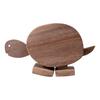 Yousheng Bunny Ornament Nordic Style Handmade Walking Wooden Animal Statue Anti-Deformation Home Office Classroom