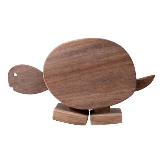 

Заяц Украшение Нордический Стиль Ручная Работа Идущее Деревянная Статуэтка Животного Анти-Деформация Декор для Дома Офиса Класса A