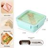 JIN MING LI Japanese Style Divided Microwave Bento Box