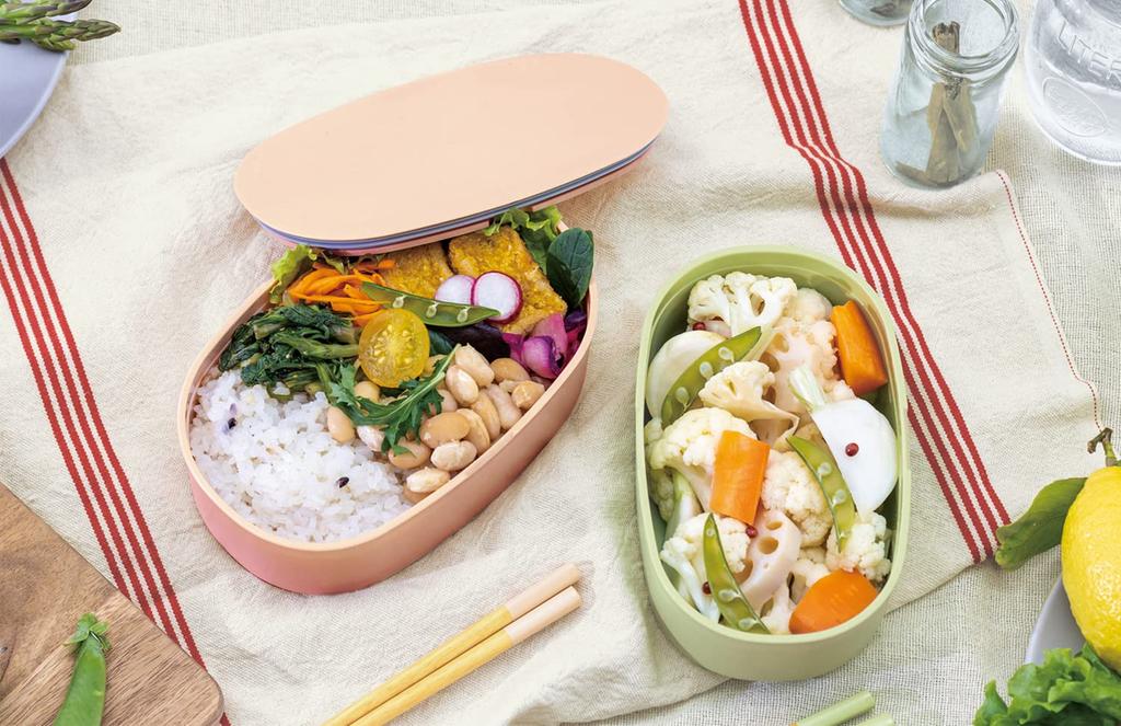 Ansio Lunch Set Box Slim Chopstick Case Set Drawstring This Lunch Box Is Made In Japan and Is Dishwasher and Microwave Includes a Chopstick and a