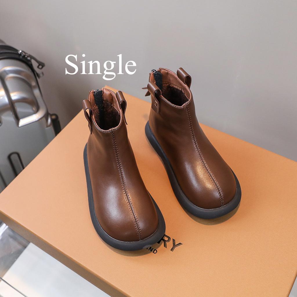 Barneskolette Jenter Moteable Enkle Vinterstøvler Koreansk Stil Prinsessestøvler