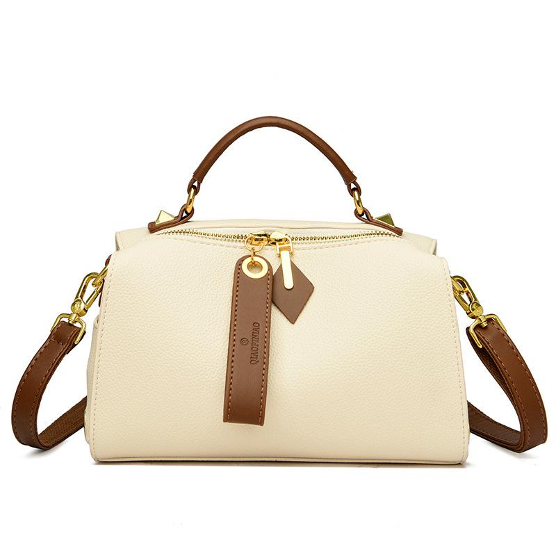 Fashionable Retro Texture Women's Shoulder Bag, Large Capacity Women's Bag, Versatile and Simple Pillow Bag