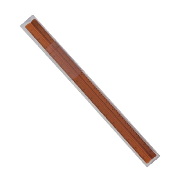 Architectural Scale Ruler Aluminum Architect Scale Ruler Triangular Scale Ruler Metal Scale Ruler for Accurate Drawing