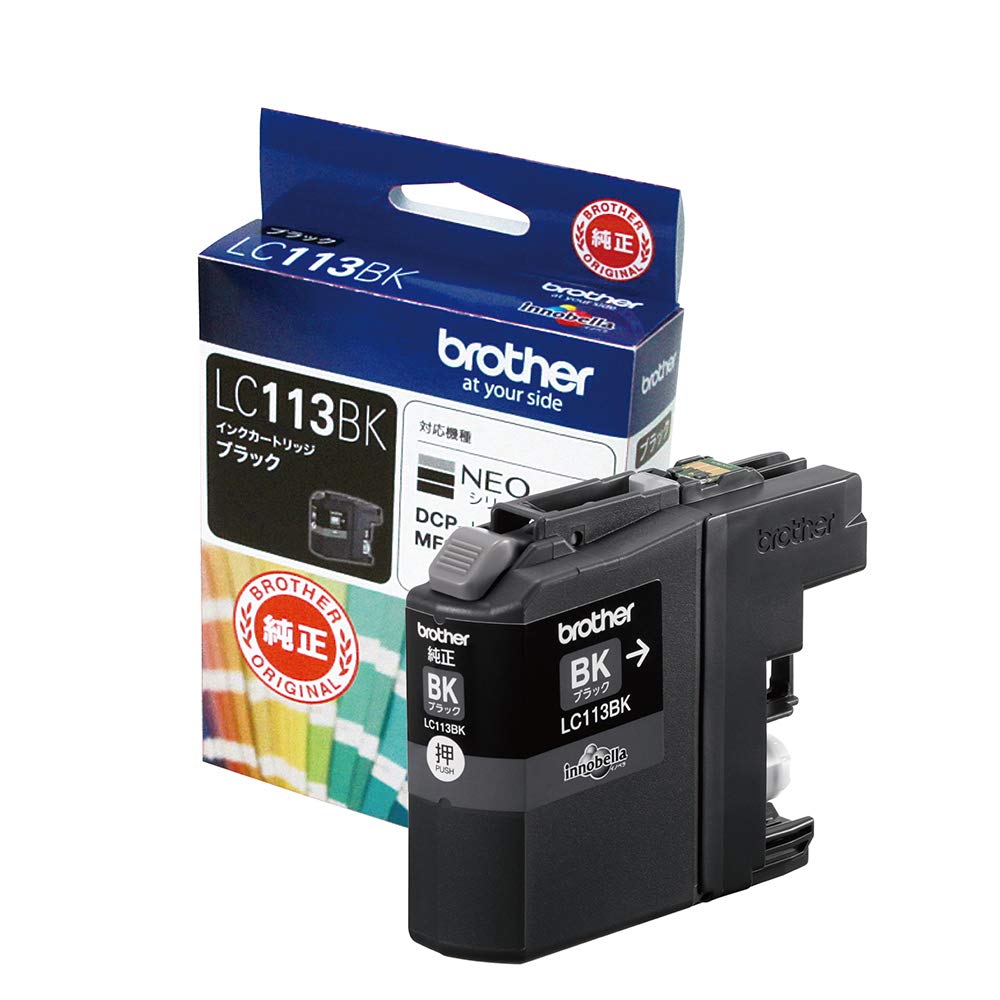 

[Brother Genuine] Brother Industries Black Ink Cartridge LC113BK Compatible Models: MFC-J6975CDW, MFC-J6973CDW, MFC-J6770CDW, MFC-J6573CDW, etc.