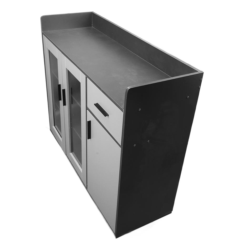 Bufet de living modern, simplu, luminos, de lux, pentru bucătărie, cu depozitare, dulap de ceai pentru acasă, dini