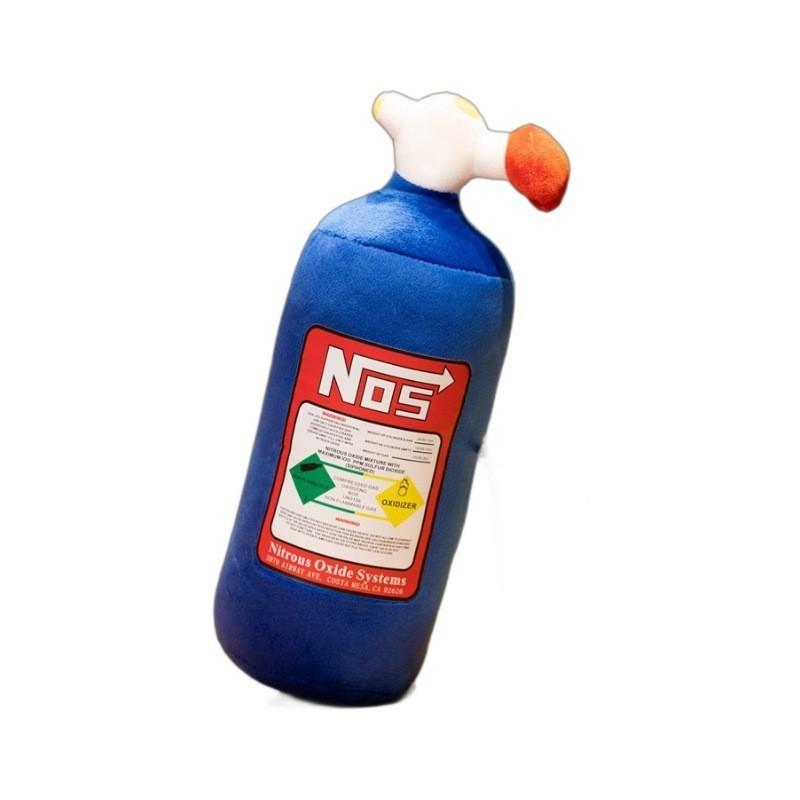 Blue Nitrogen Tank Shape Plush Car Pillow Toy Wholesale For Cross-border Bestselling