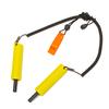 Ice Auger Ice Fishing Retractable Ice Drill with Whistle Protection Set Safe Reliable Long Stretch Rope for Ice Skating