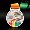 Running Runner Gold Medals Trophy Award With Neck Ribbons Express Medal Various Souvenir School Sports Prize Gift Custom Made