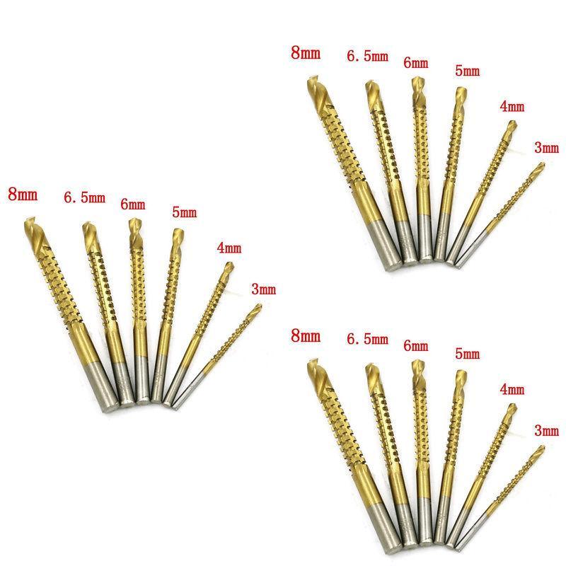 Highspeed Steel Grooving Drill Bits Set For Woodworking And Carpentry Professionals