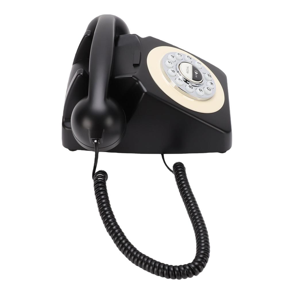 Bluetooth Retro-Telefon mit Hörer Kabelloses Festnetztelefon für Zuhause Unterstützung für Freisprechanrufe und Musikwiedergabe USB
