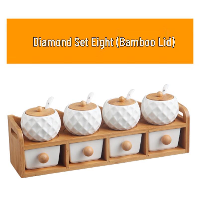 Qianxing Ceramic Condiment Set