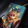 Cute Cat Phone Case Cover  for Xiaomi Poco F7 Ultra F6 F5 F4 F3 X6 X5 X4 X3 NFC C51 C55 M4 GT 5G Soft TPU Shell Fundas Capas Bag