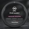 Voor Opel OPCline Astra Corsa Grandland Insignia Mokka Vectra GTC Tigra Leer Suede Auto Stuurwielhoes Auto Accessoires