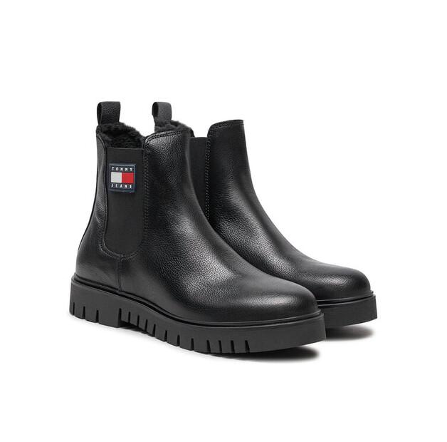 Chelsea Boots Tommy Jeans EN0EN02626 Black