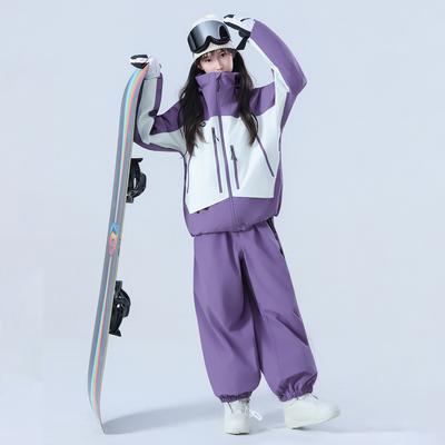 Skianzug für Damen und Herren Outdoor Winter Warm Snowboardanzug Wasserdicht Winddicht Skijacken und Hosen Set Unisex Atmungsaktiv Isoliert Schneeanzug
