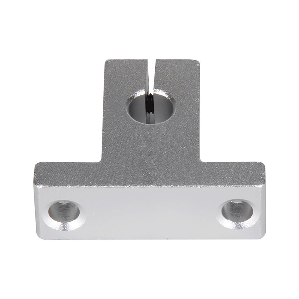 1Pc SK8 SK10 SK12 Aluminum Alloy Linear Shaft Support Holder Stable Straight Rod Fixed Guide Bracket DIY Mechanical Assembly Replacement Accessories
