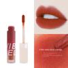 VIBELY Fumo Leggero Opaco Velluto Opaco Lip Slush Impermeabile Lunga Durata Lucidalabbra Bianco