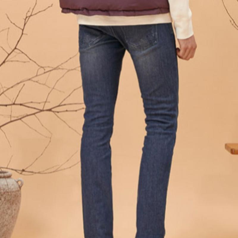 Bang Bang Men S Fleece Bonded Stretch Denim 1 Of 3 StyleS