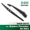 Wiper 14" Rear Wiper Blade & Arm Set Kit For Subaru Forester SH MK3 2008 - 2012 Windshield Windscreen Tailgate Window