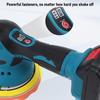Cordless Car Buffer Polisher 8 Variable Speed 2600mAh Rechargeable Battery Powered 6 Inch Waxing Polishing Machine Car Polisher