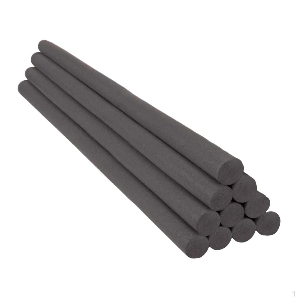 10 Foam Cylinder Rods, Craft Tubes, DIY Material, Sponge for Matching Decoration, Wedding