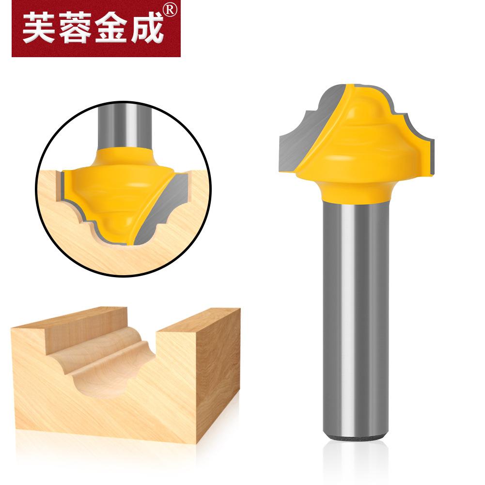 8 Handle Bilateral Frame Line Knife Woodworking Milling Knife Door Line Knife Woodworking Cabinet Door Knife Flower Line Knife