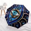 1pc Mystic Eye Automatic Open/Close Umbrella, Portable Folding Umbrella for Everyday Use Yy250826015