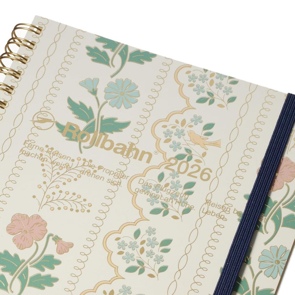 [Delfonics Planner 2026 Edition / Starting October 2025] Rollbahn Lace A5 Monthly Planner (Cream)