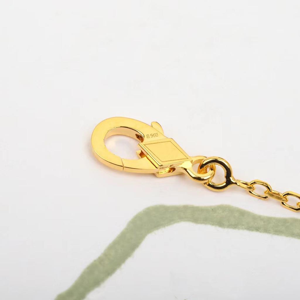 New Hot Brand Vintage Necklace Luxury Jewelry for Women Zircon Turquoise Anniversary Gifts Fashion Pure 925 Sliver Necklace