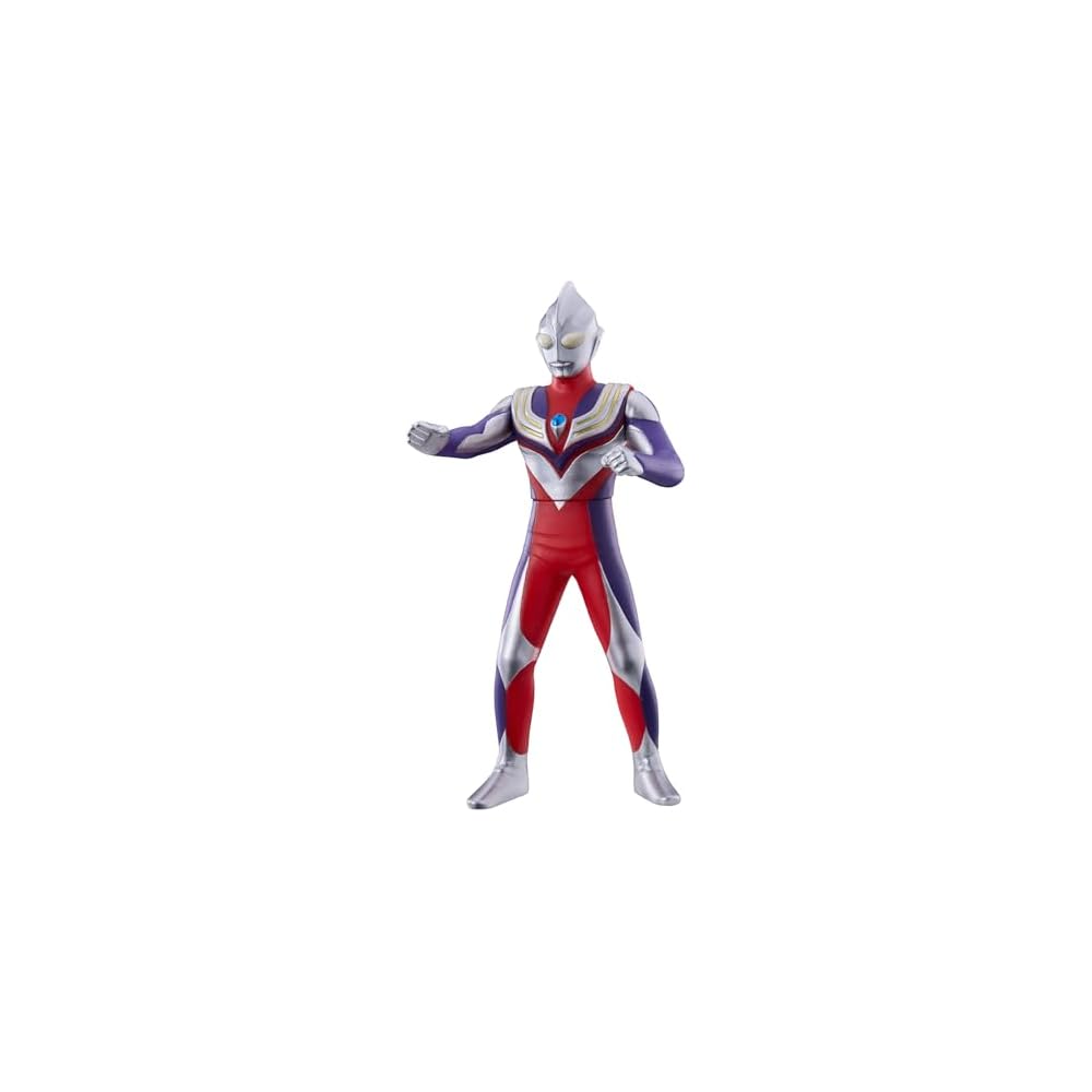 

Bandai Ultra Hero Series 115 Ultraman Tiga Multi-Type Fighting Pose Action Figure Ages 3+