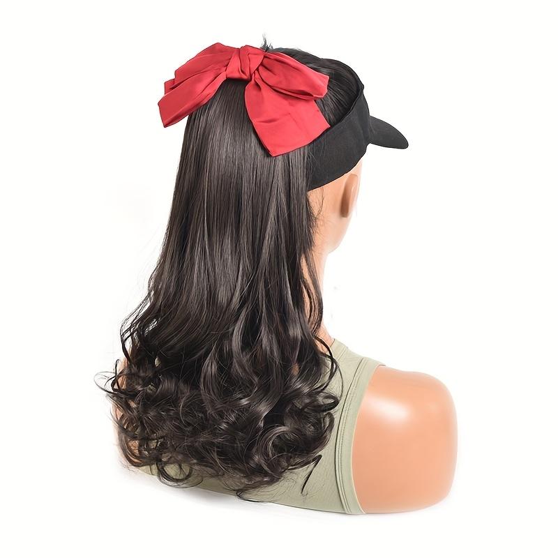 Synthetic Retro Ponytail with Comb Europen Princess Curly Puff Ponytail Clip in Hair Tail Natural False Hair Extension