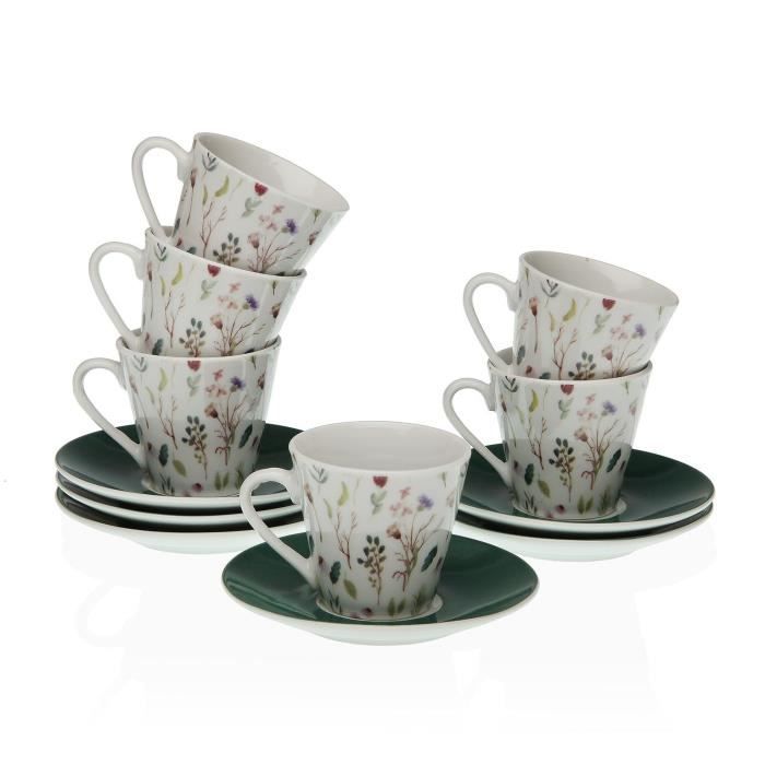 Versa - Game de tasses à café, modèle de fraise