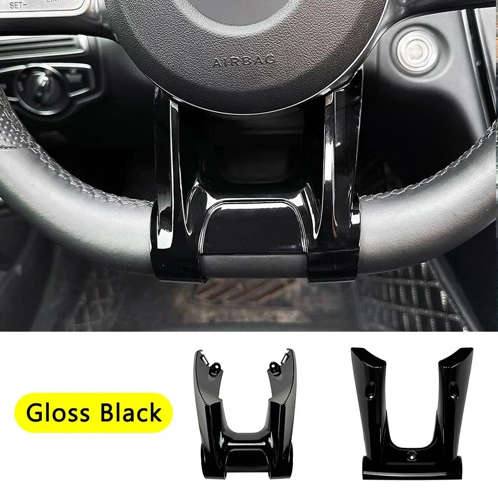 

Нижняя отделка рулевого колеса автомобиля с плоским колесом ABS для Mercedes Benz AMG 2019+ Sport A W177 B W247 W205 CE W213 CLA C118 GLB Class