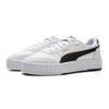 New PUMA Carina Abrasion Resistant Low Top Skateboard Shoes Women's White 402637-02