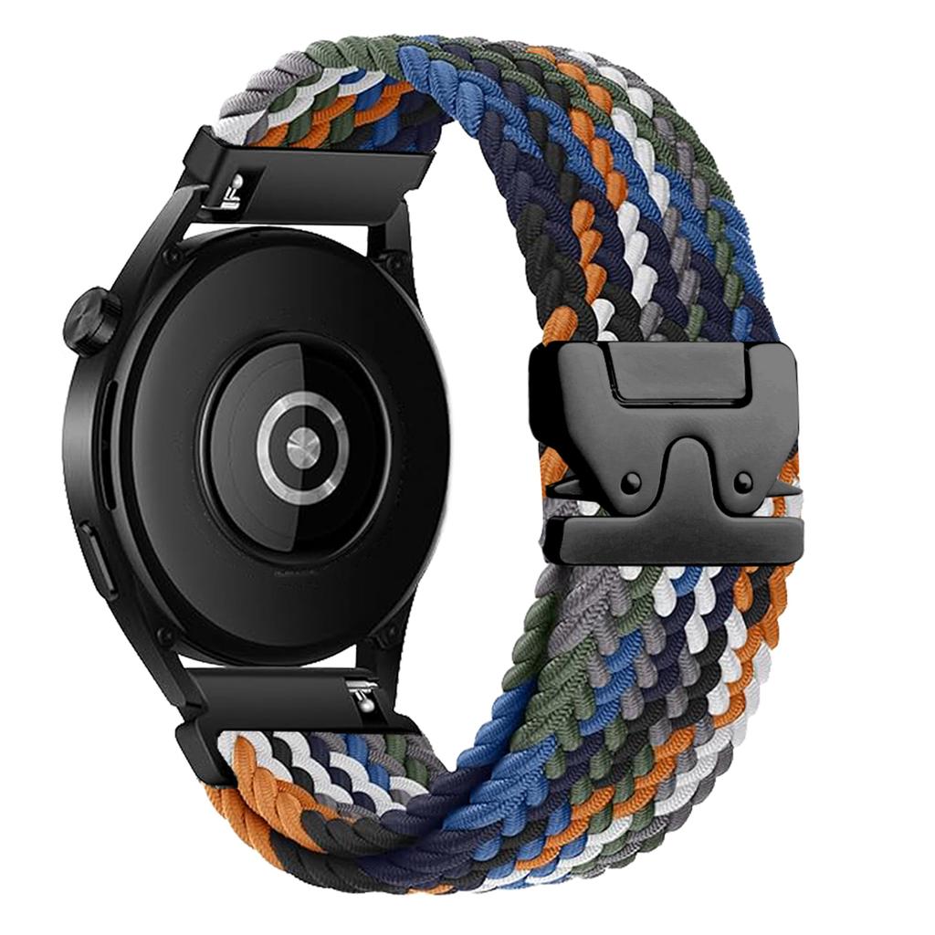 Braided Solo Loop Band For Galaxy Watch 7/FE/6/5/pro/4/Classic Bracelet Correa Huawei Watch GT 2 3 Pro 4 20mm 22mm Watch Straps