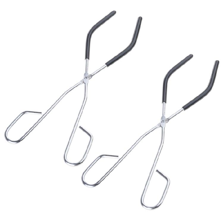

Set Of 2 Metal Beaker Clamps Ergonomic Handle For Laboratory Science Experiment and Educational Demonstration 1