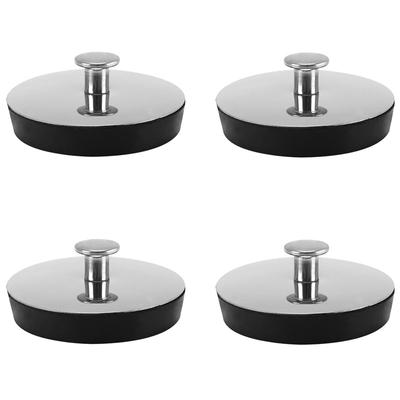 4pcs 35mm Universal Rubber Sink Plug Drain Stoppers for Wash Basin Bathtub Bathroom Laundries Kitchen Suitable for 33-37mm Drain Hole