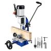 Table Mortiser, 1/2 HP, 1700 RPM, Bench Drill Press with Movable Workbench, Hollow Mortiser, for Drilling Round, Square, or Special Square Holes In
