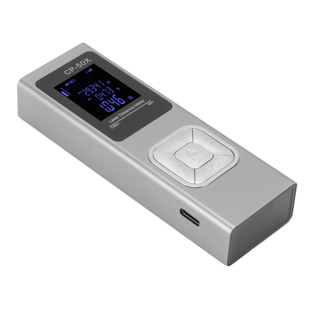Distance Meter Accurate Voice Broadcast Small Electronic Ruler Handheld Rangefinder for Indoor