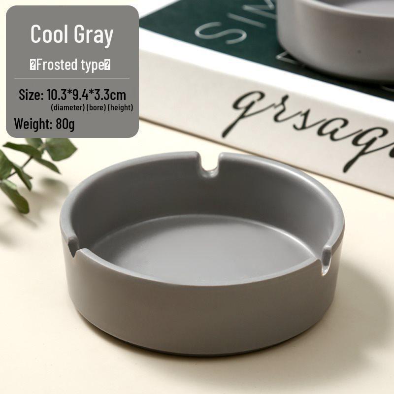 Colorful Drop-Resistant Melamine Ashtray for Hotels, Cafes, Homes, and Bars