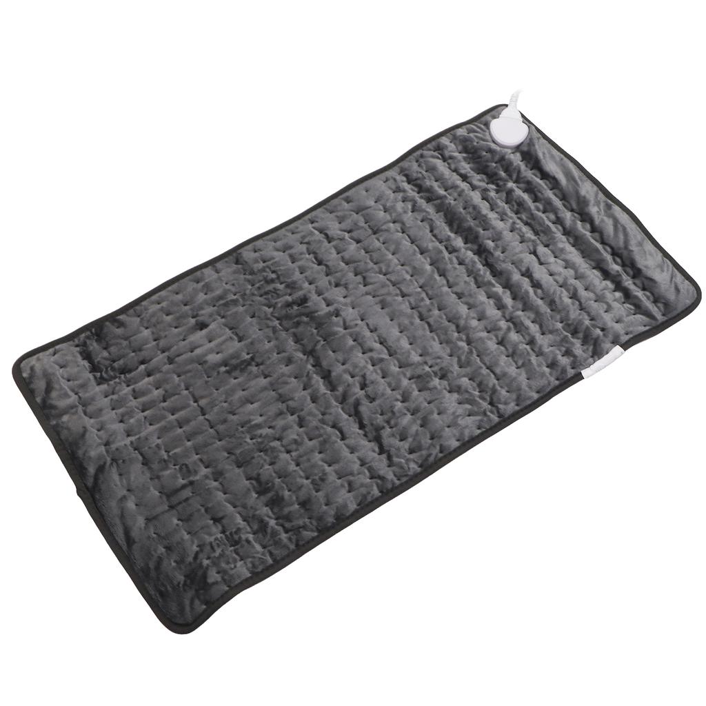 Electric Warmer Pad Soft 6 Heat Settings Auto Electric Heated Blanket Dark Green 29.9 X 15.7in US